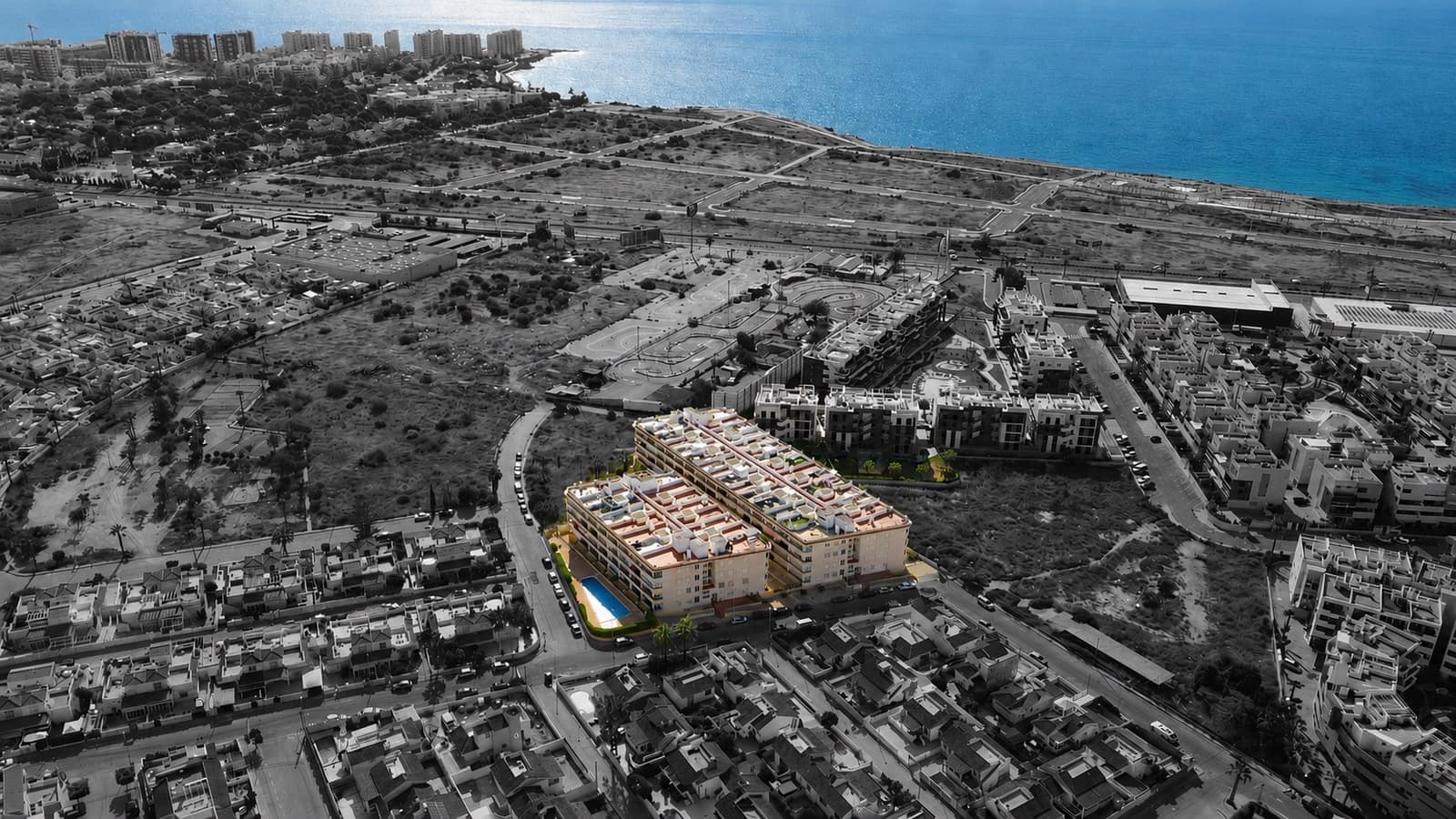 2 Zimmer Apartment zu verkaufen in Playa Flamenca - 194.800 € (Ref: 10032810)