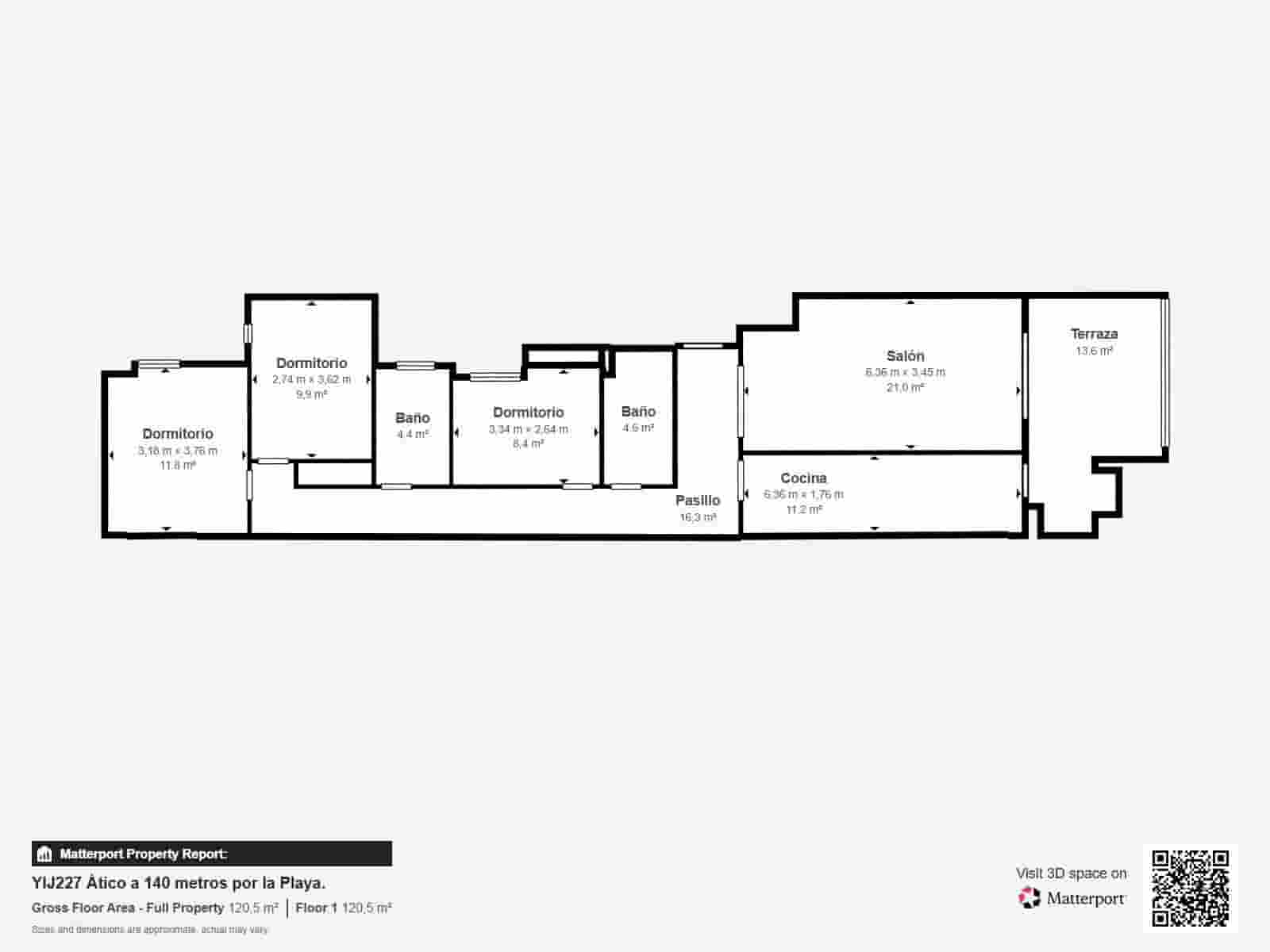 3 camera da letto Attico in vendita in Torrevieja - 195.000 € (Rif: 10032880)