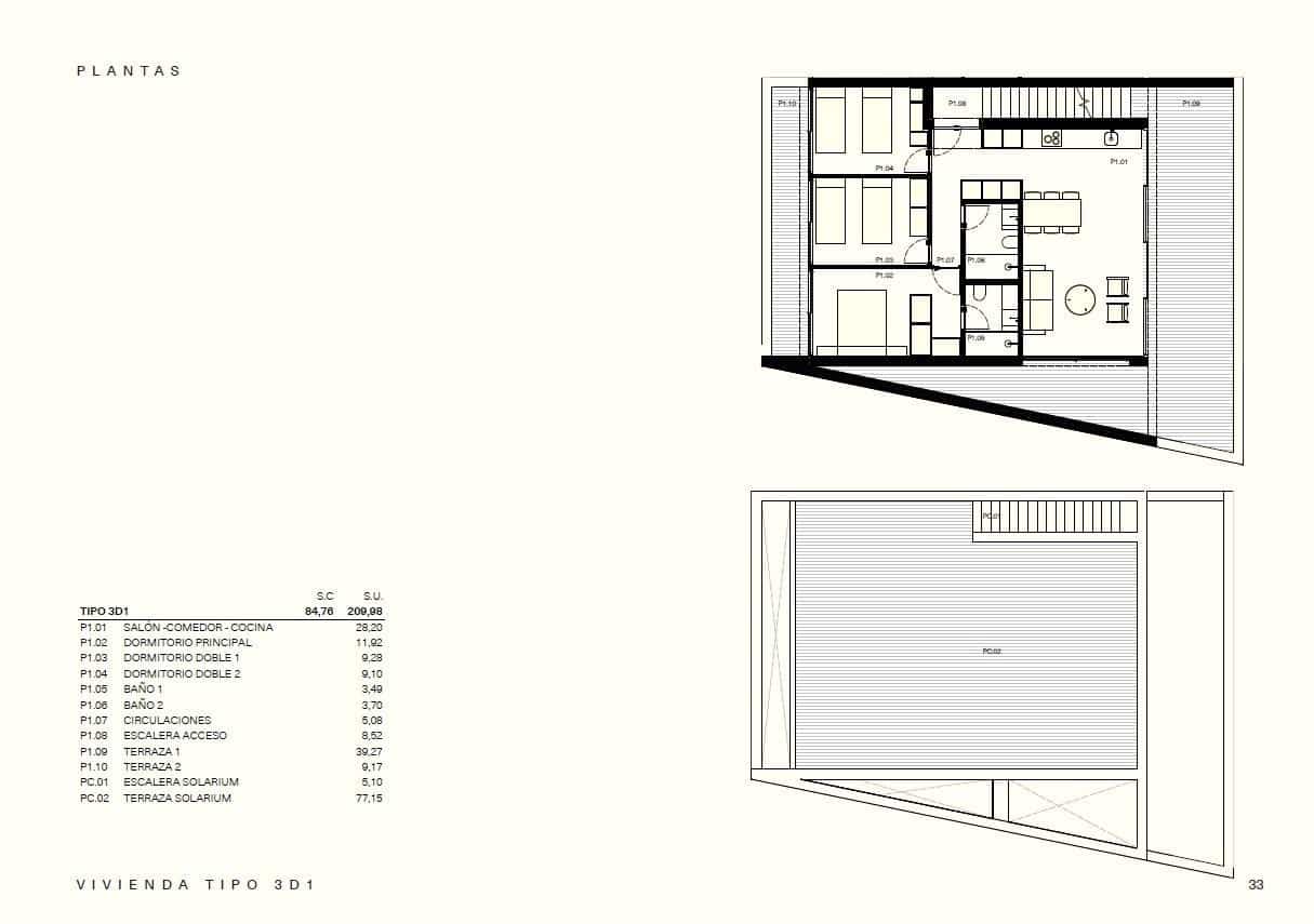 3 chambre Bungalow à vendre à Los Balcones - 349 000 € (Ref: 10036045)