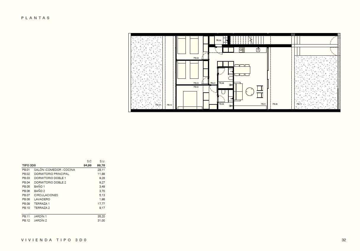 3 sypialnia Bungalow na sprzedaż w Los Balcones - 340 000 € (Ref: 10036047)