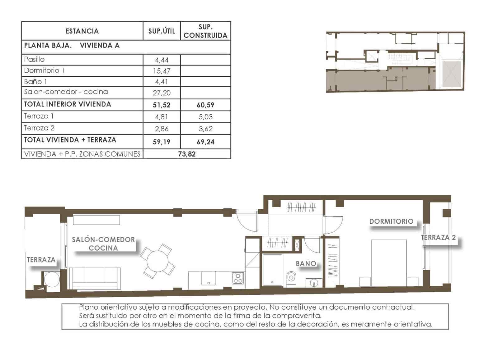 1 soveværelse Lejlighed til salg i Torrevieja - € 235.000 (Ref: 10036056)