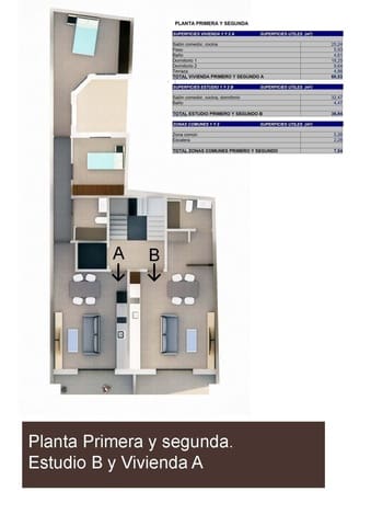 2 sypialnia Apartament na sprzedaż w Centro - Muelle Pesquero, Torrevieja - 265 000 € (Ref: 10036067)