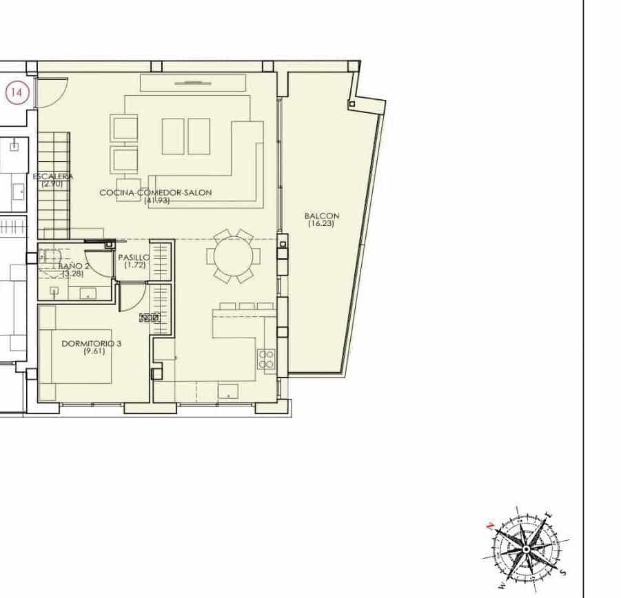 3 slaapkamer Penthouse te koop in Torrevieja - € 548.000 (Ref: 10036074)