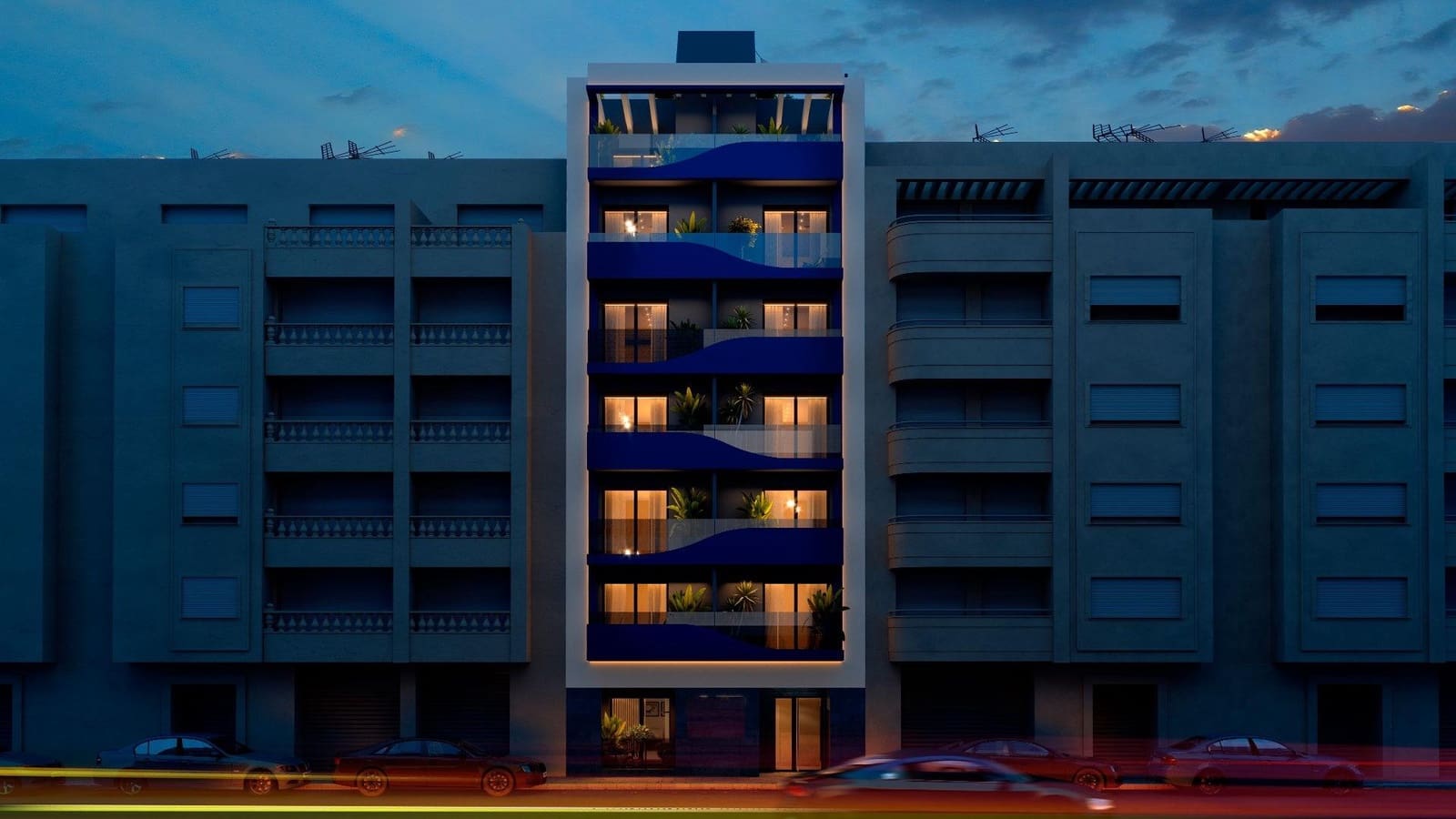 1 makuuhuone Kattohuoneisto myytävänä paikassa Torrevieja - 275 000 € (Ref: 10036078)