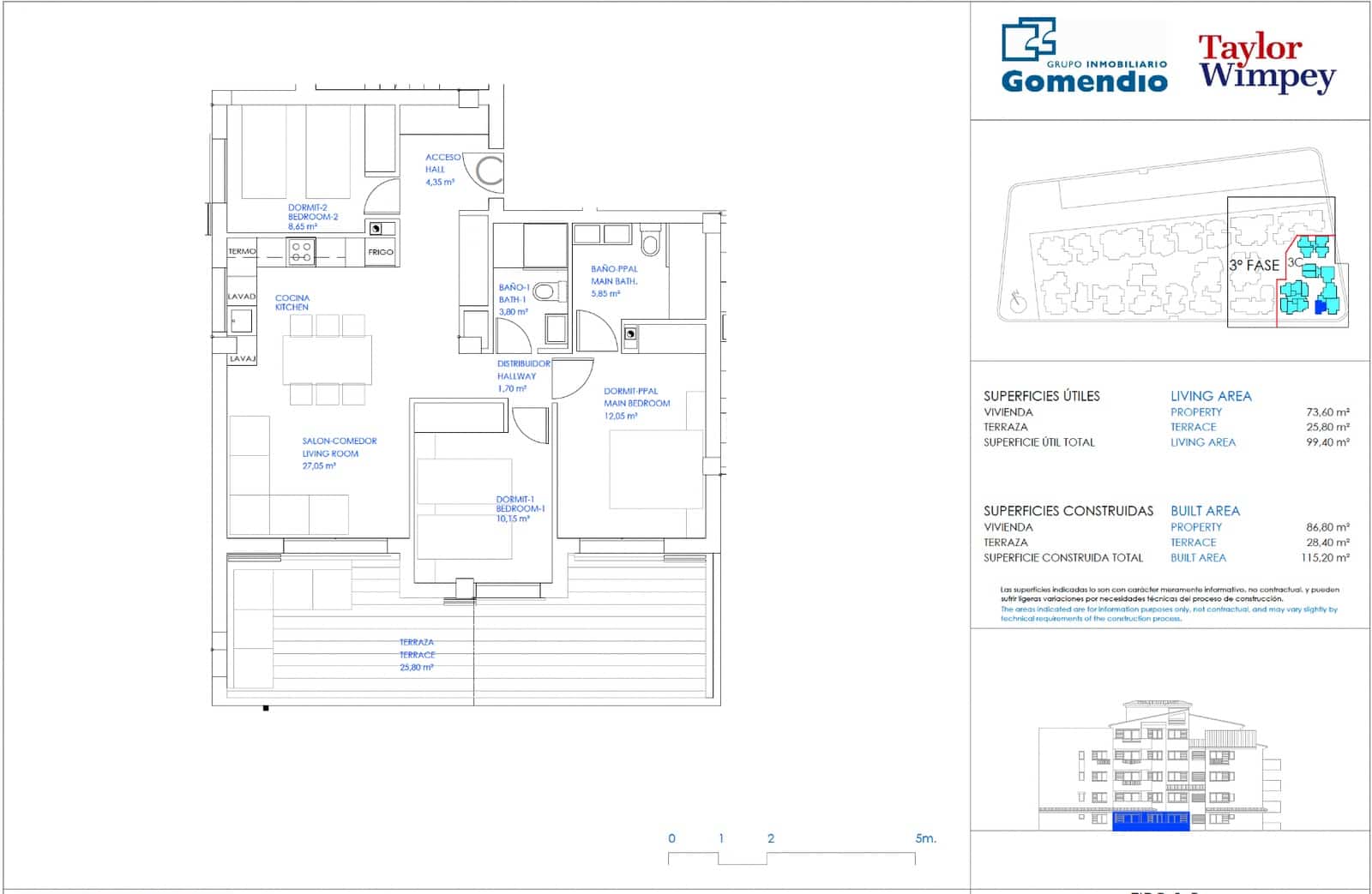 Apartamento de 3 habitaciones en Orihuela Costa en venta - 350.000 € (Ref: 10062515)