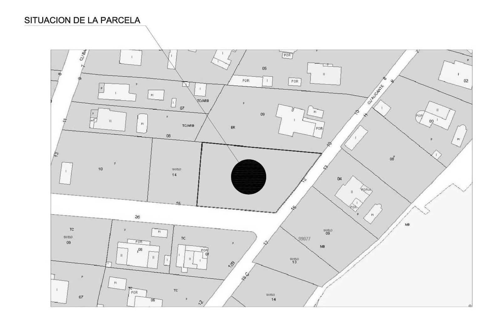 Byggetomt til salgs i Orihuela - € 206 000 (Ref: 10074521)