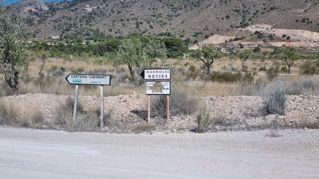 Undeveloped Land for sale in Abanilla - € 150,000 (Ref: 10074596)