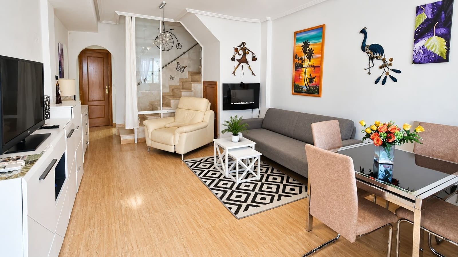 2 quarto Casa em Banda para venda em Orihuela Costa com piscina - 179 900 € (Ref: 10130541)