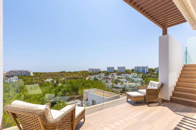 2 soveværelse Penthouse til salg i Lomas de Campoamor - Las Ramblas, Orihuela med swimmingpool garage - € 499.000 (Ref: 9237439)
