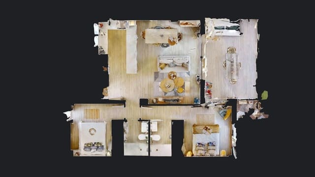 2 chambre Villa/Maison à vendre à Desamparados - Hurchillo - Torremendo, Orihuela avec piscine garage - 249 900 € (Ref: 9255956)