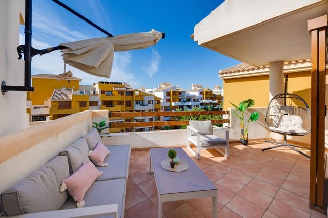 2 Zimmer Wohnung zu verkaufen in Orihuela Costa, Orihuela mit Pool - 282.000 € (Ref: 9271392)