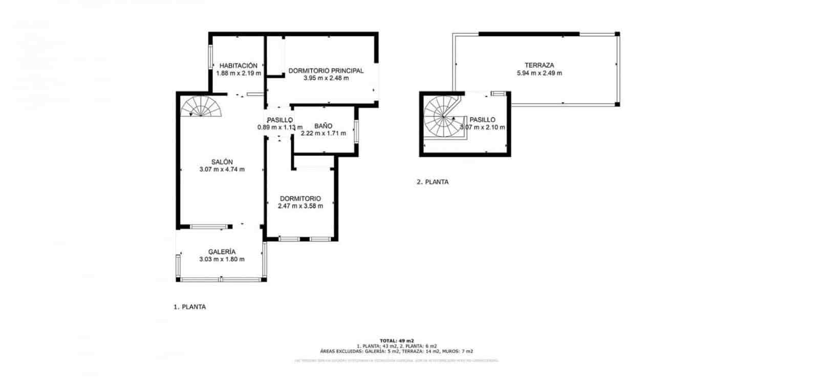2 sovrum Villa till salu i Playa Flamenca med pool - 139 000 € (Ref: 9506373)