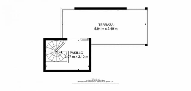 2 sovrum Villa till salu i Playa Flamenca, Orihuela med pool - 139 000 € (Ref: 9506373)