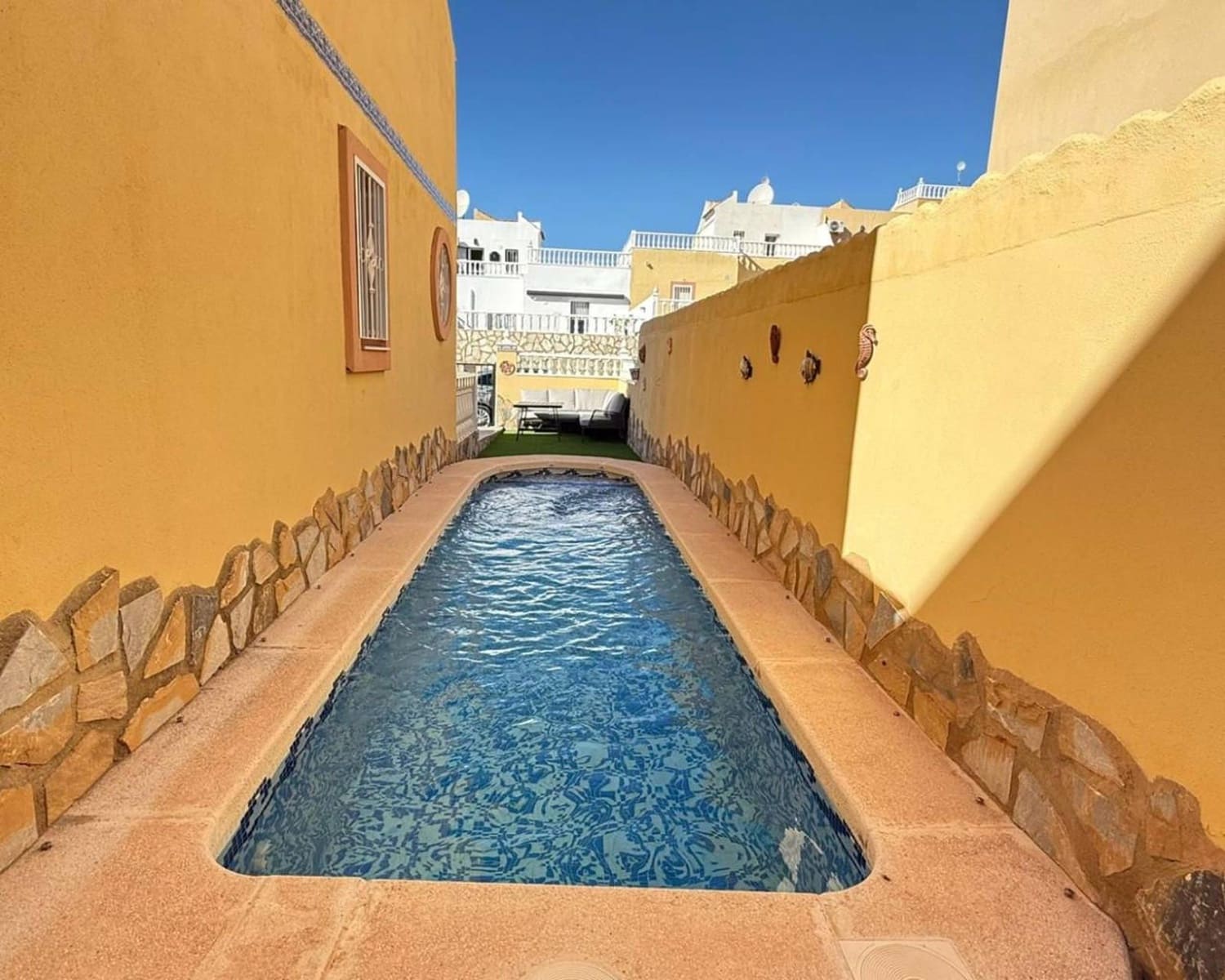 2 Zimmer Villa zu verkaufen in Orihuela Costa mit Pool - 210.000 € (Ref: 9525521)