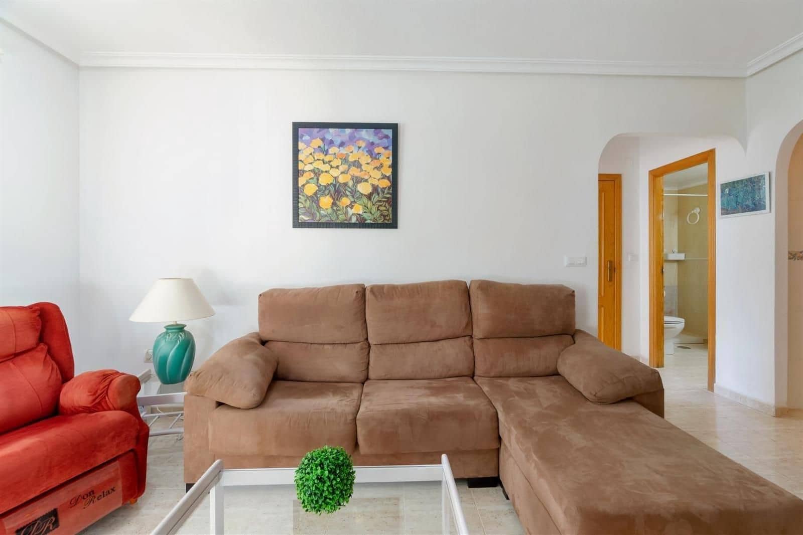 2 makuuhuone Huvila myytävänä paikassa Orihuela Costa mukana uima-altaan - 185 000 € (Ref: 9628044)