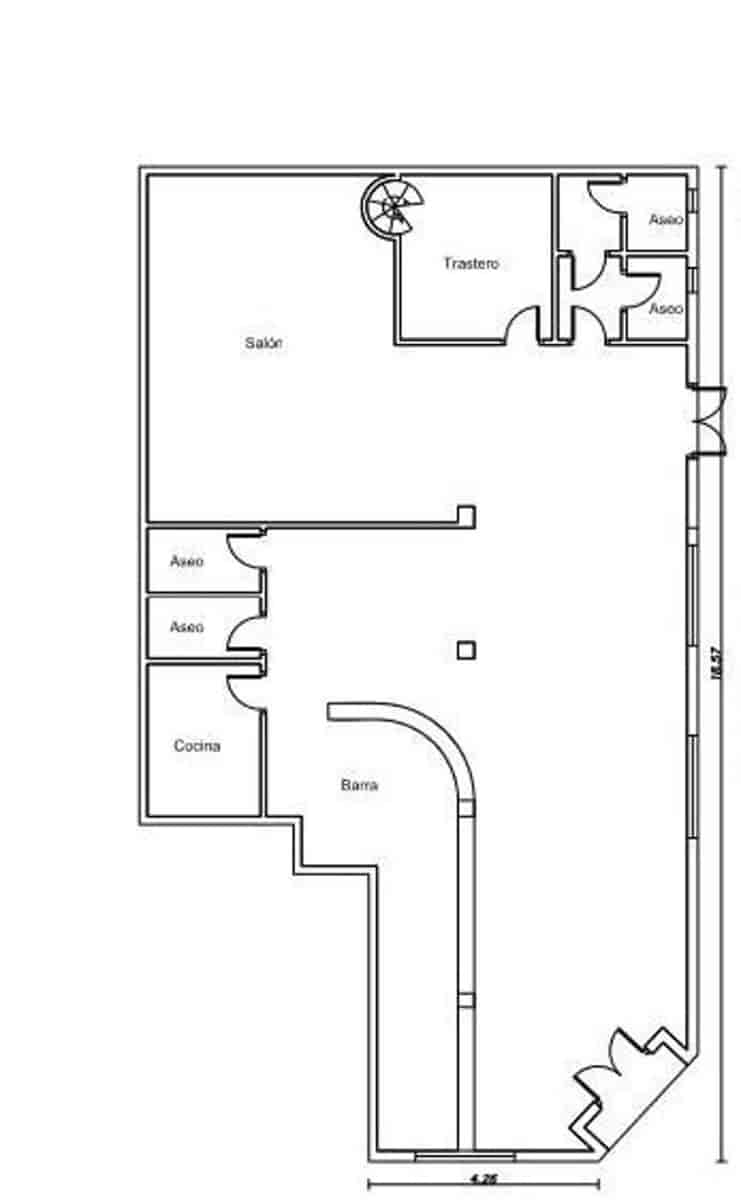 Comercial para venda em Torrevieja - 150 000 € (Ref: 9694524)