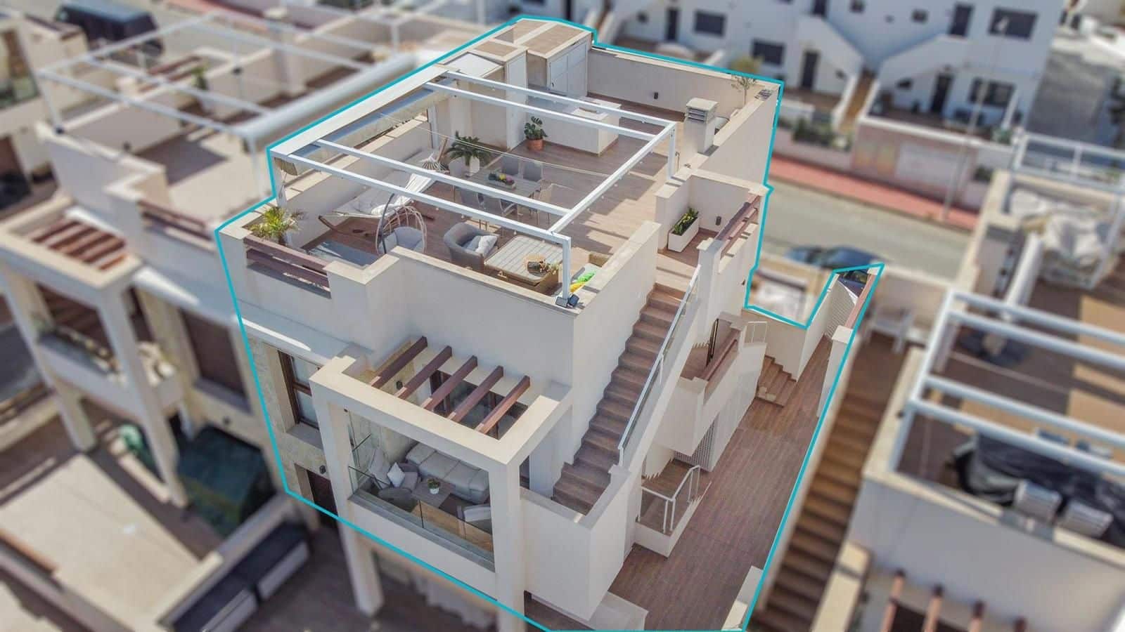 3 bedroom Villa for sale in Los Balcones with pool garage - € 329,000 (Ref: 9798066)