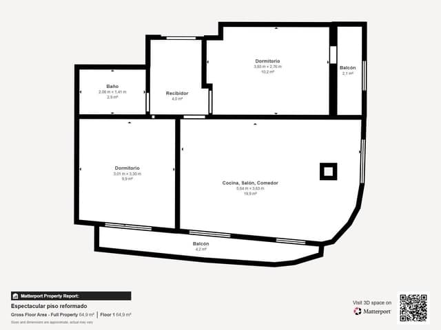 2 quarto Apartamento para venda em El Molino, Torrevieja - 159 900 € (Ref: 9815173)