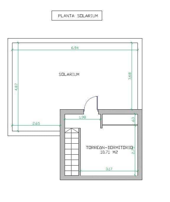 3 sovrum Villa till salu i Los Altos med pool garage - 215 000 € (Ref: 9821626)