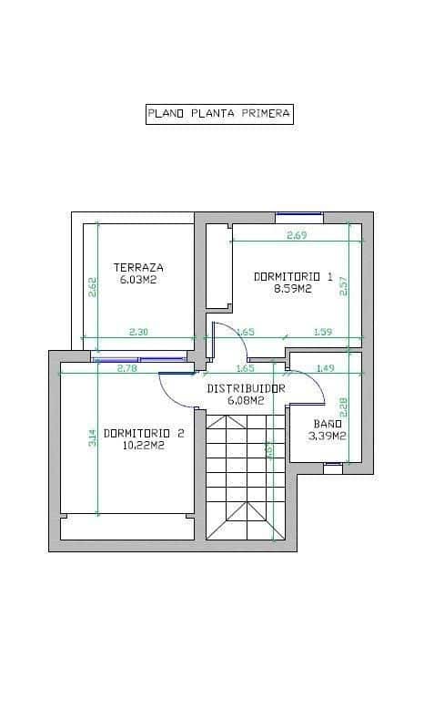2 makuuhuone Omakotitalo myytävänä paikassa Torrevieja mukana uima-altaan - 175 000 € (Ref: 9866004)