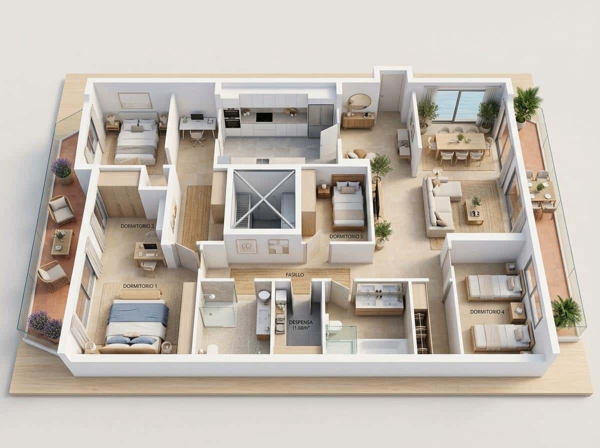 4 chambre Appartement à vendre à Torrevieja - 545 000 € (Ref: 9983628)