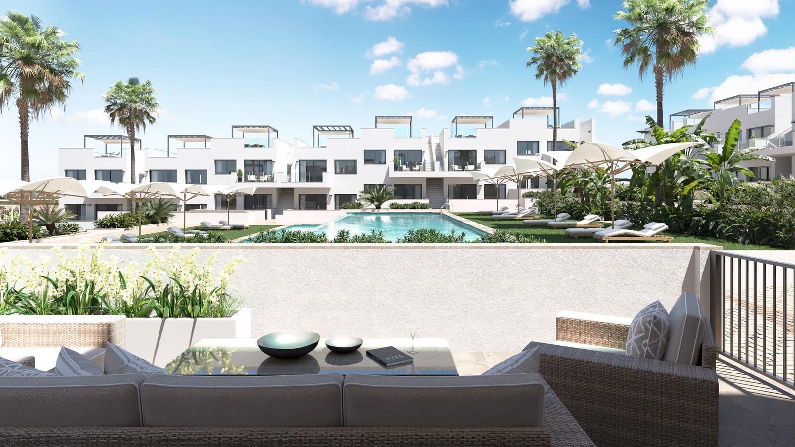 2 soveværelse Bungalow til salg i Los Balcones - € 320.000 (Ref: 9983662)