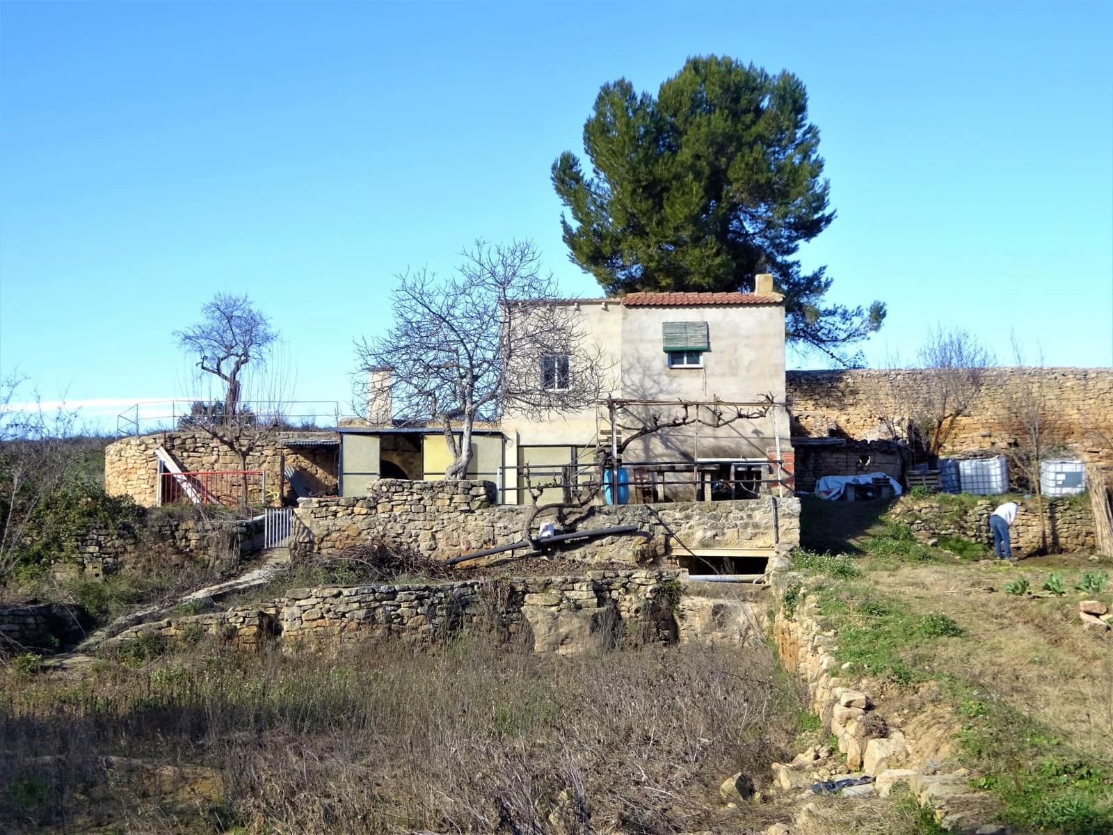 2 soveværelse Finca/Landehus til salg i Calaceite med swimmingpool garage - € 69.000 (Ref: 7406936)