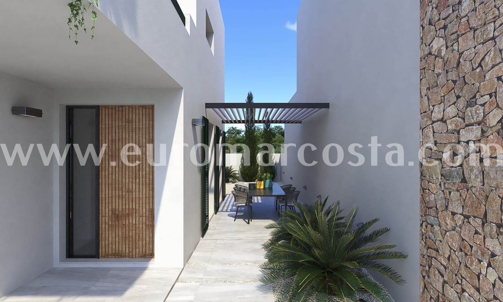 3 soveværelse Rækkehus til salg i Daya Nueva med swimmingpool - € 307.000 (Ref: 6457492)