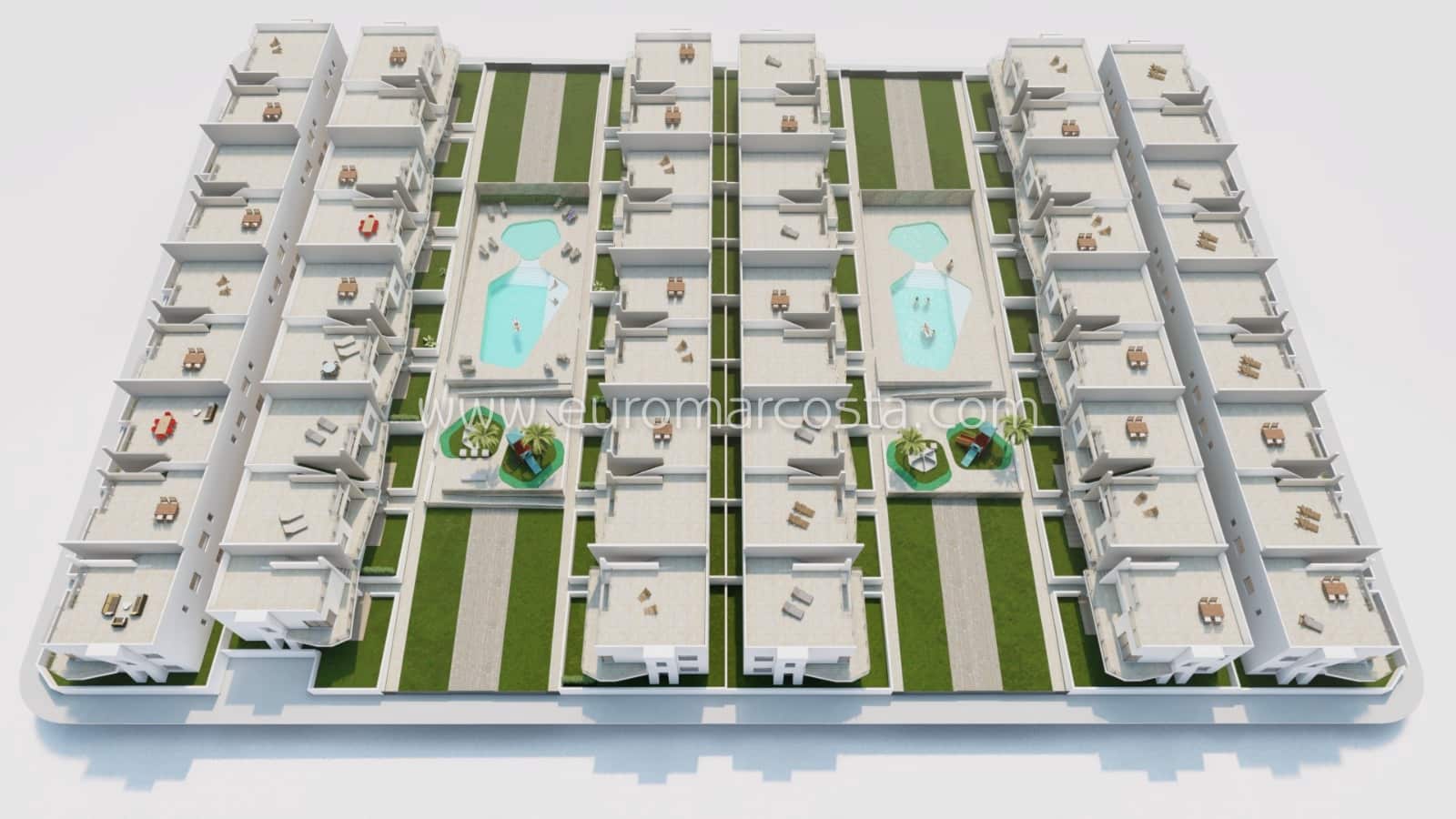 2 makuuhuone Bungalow myytävänä paikassa San Miguel de Salinas mukana uima-altaan - 179 900 € (Ref: 7241229)