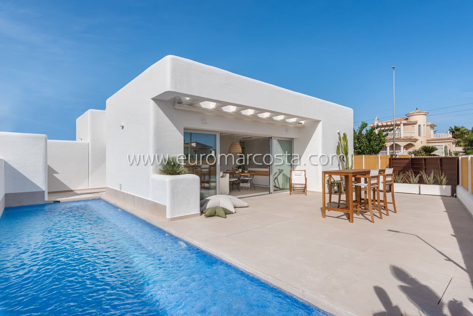 3 sypialnia Willa na sprzedaż w San Fulgencio z basenem - 399 900 € (Ref: 7247443)