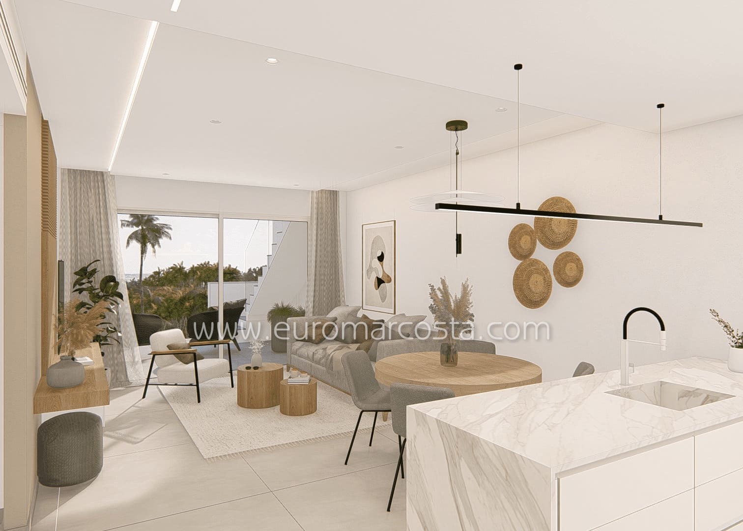 Apartamento de 2 habitaciones en Guardamar del Segura en venta con piscina garaje - 266.000 € (Ref: 9097675)