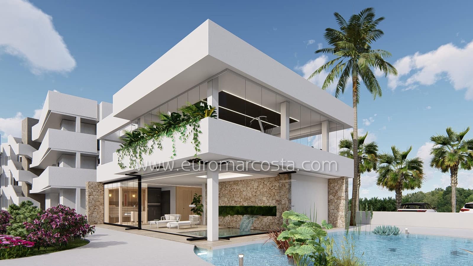 Apartamento de 2 habitaciones en Guardamar del Segura en venta con piscina garaje - 266.000 € (Ref: 9097675)
