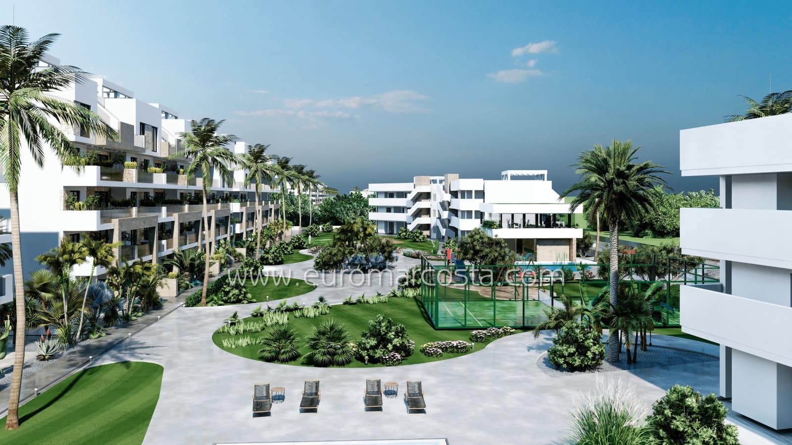 Apartamento de 2 habitaciones en Guardamar del Segura en venta con piscina garaje - 266.000 € (Ref: 9097675)