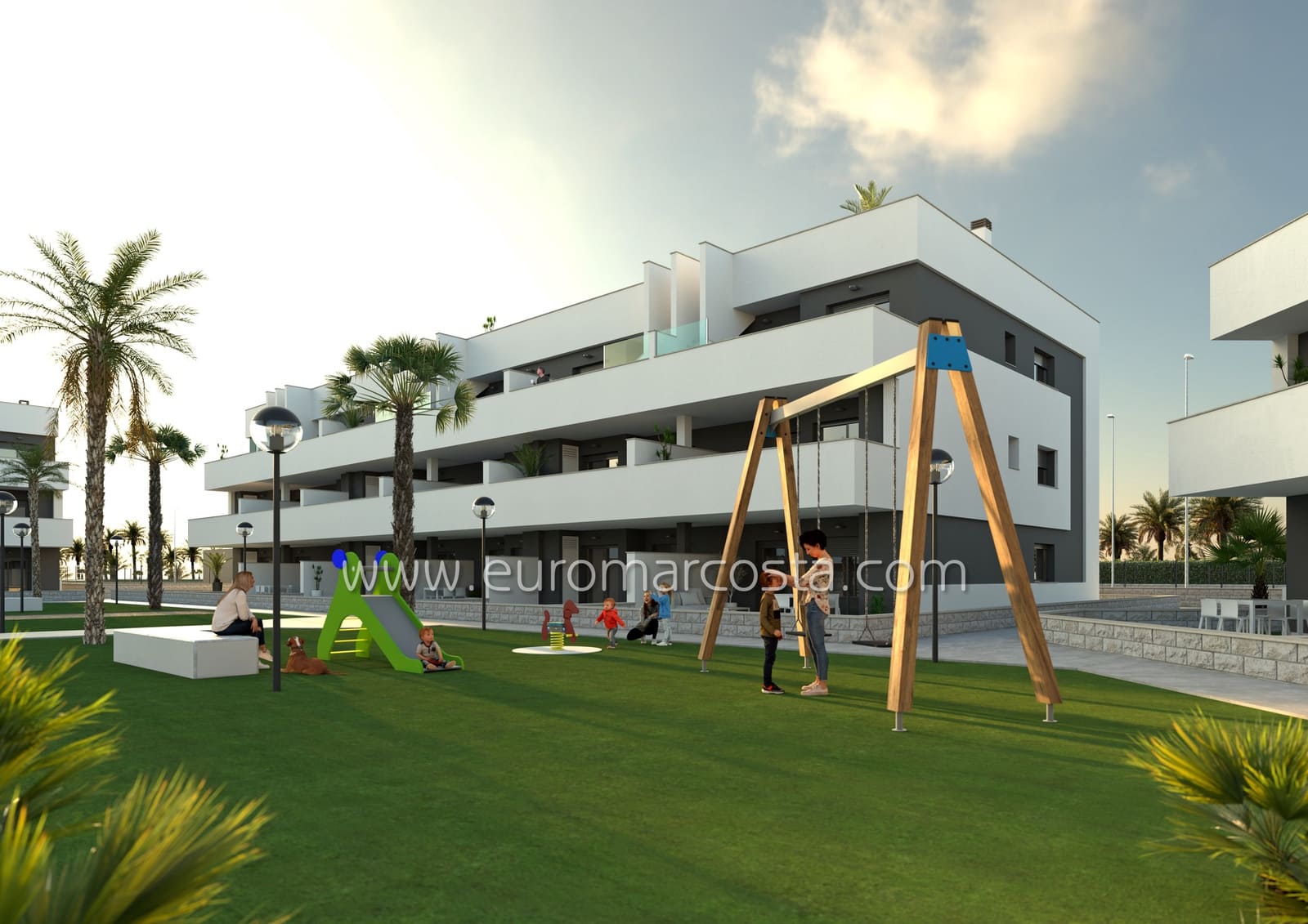 2 soveværelse Rækkehus til salg i El Raso med swimmingpool - € 220.000 (Ref: 9127423)