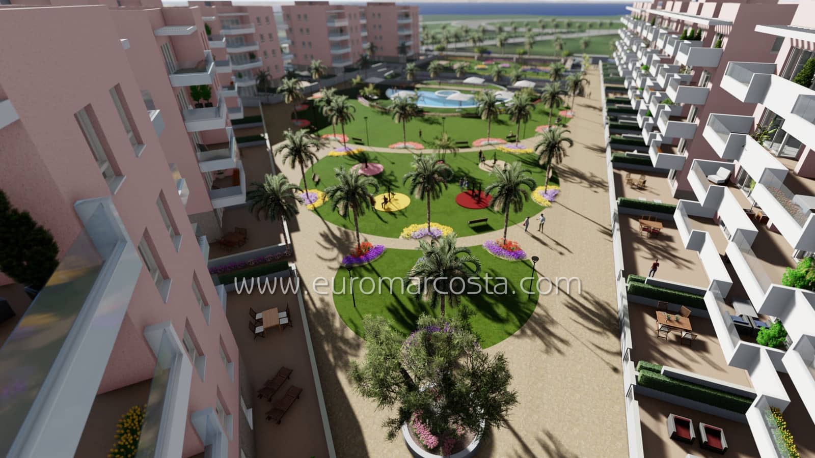 Apartamento de 3 habitaciones en Guardamar del Segura en venta con piscina garaje - 269.900 € (Ref: 9161556)