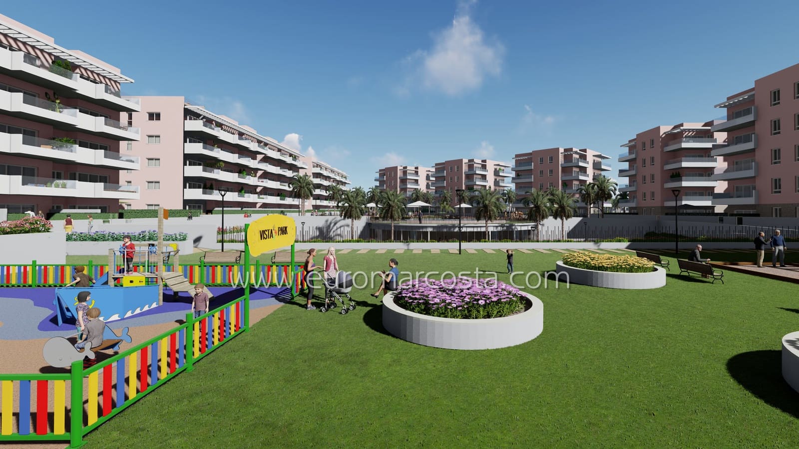 Apartamento de 3 habitaciones en Guardamar del Segura en venta con piscina garaje - 269.900 € (Ref: 9161556)