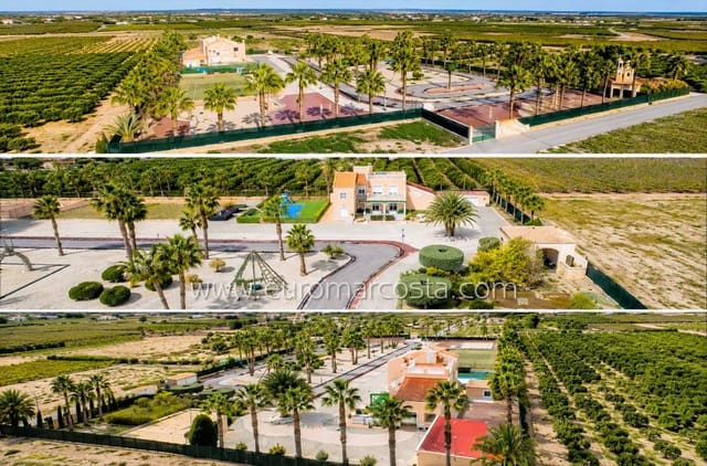 6 quarto Quinta/Casa Rural para venda em Las Bayas, Elche / Elx com piscina garagem - 1 350 000 € (Ref: 9968909)