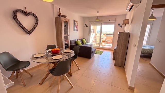 Apartamento de 2 habitaciones en Alhama de Murcia en venta con piscina garaje - 125.000 € (Ref: 10168726)