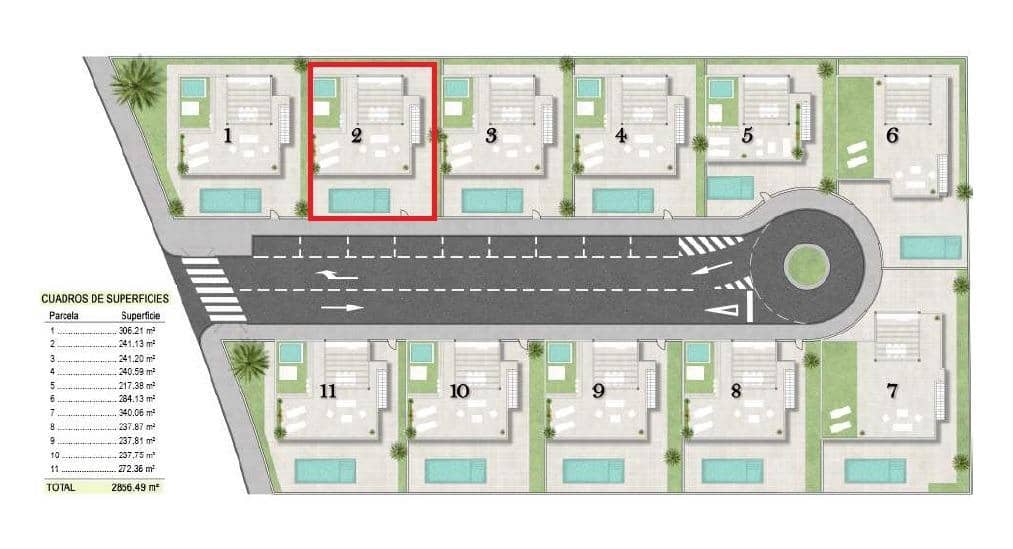 3 soveværelse Villa til salg i Condado de Alhama med swimmingpool - € 279.900 (Ref: 7985691)
