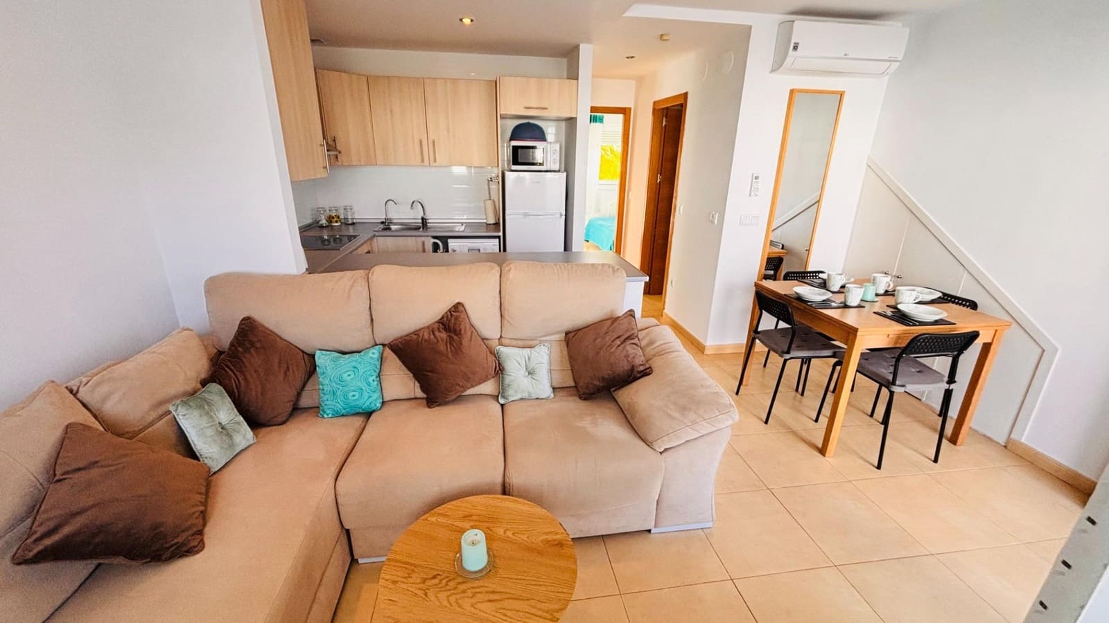 2 soveværelse Lejlighed til salg i Alhama de Murcia med swimmingpool - € 105.000 (Ref: 9491277)