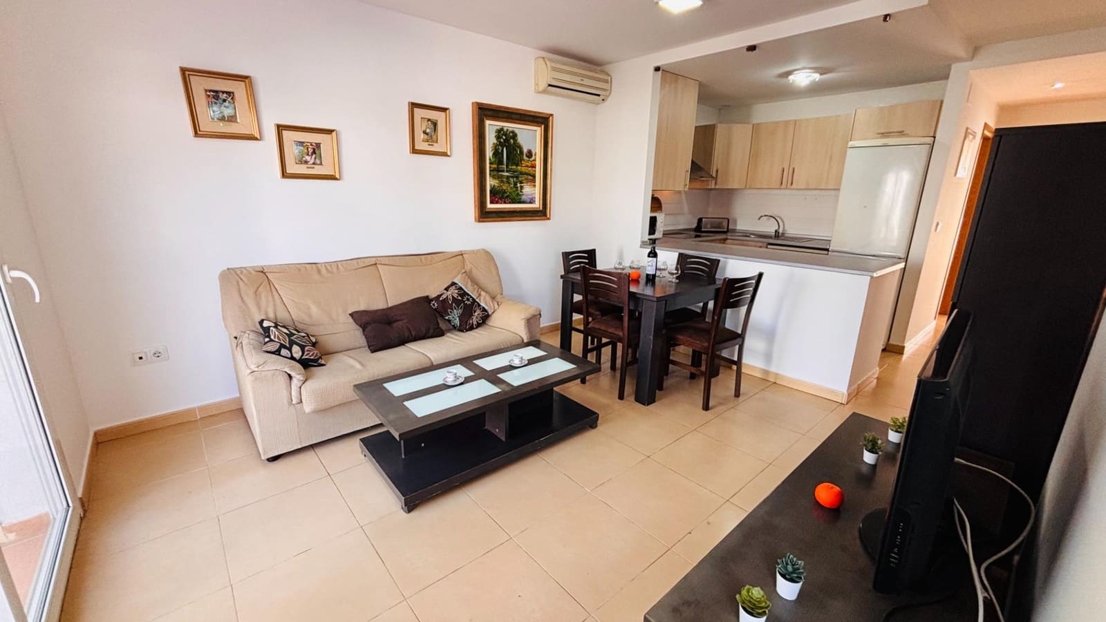 3 makuuhuone Huoneisto myytävänä paikassa Alhama de Murcia mukana uima-altaan - 115 000 € (Ref: 9591189)