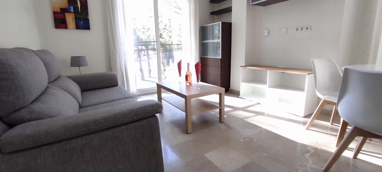 2 bedroom Apartment for rent in Murcia city with garage - € 750 (Ref: 9611471)