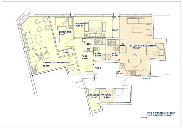 4 soveværelse Lejlighed til salg i Alcantarilla - € 75.000 (Ref: 9679796)