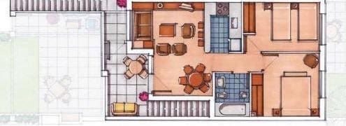 2 bedroom Apartment for sale in Condado de Alhama with pool - € 119,900 (Ref: 9783618)