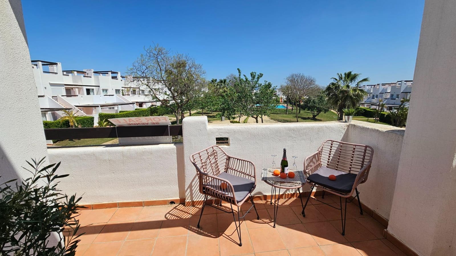 2 makuuhuone Huoneisto myytävänä paikassa Condado de Alhama mukana uima-altaan - 117 500 € (Ref: 9815813)