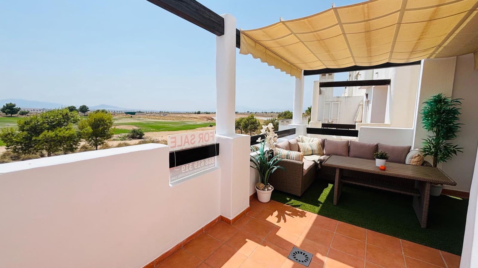 2 Zimmer Apartment zu verkaufen in Condado de Alhama mit Pool - 119.900 € (Ref: 9997095)