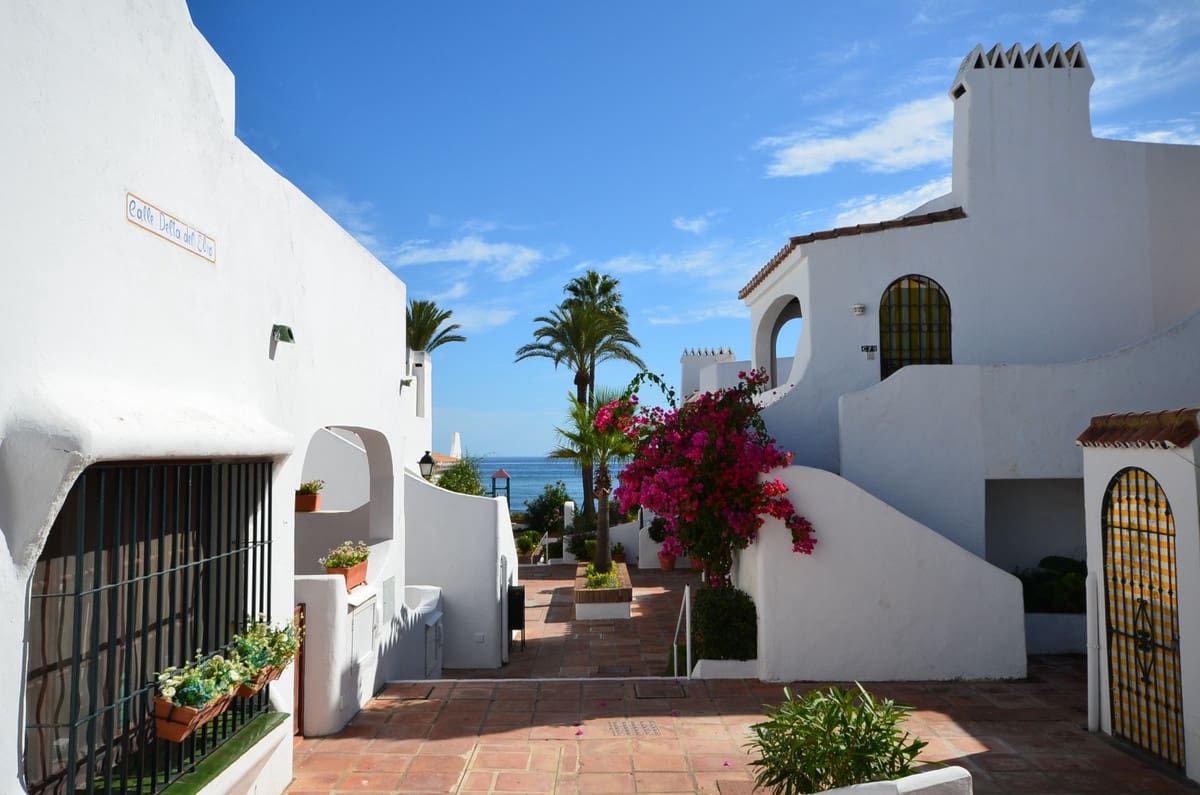 2 sovrum Lägenhet för semesterbostäder i La Duquesa / Puerto de la Duquesa med pool - 700 € (Ref: 3869663)