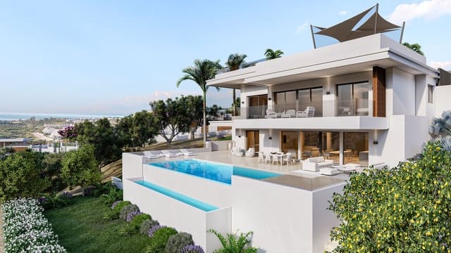 Chalet de 4 habitaciones en New Golden Mile, Estepona en venta con piscina garaje - 2.395.000 € (Ref: 7318562)