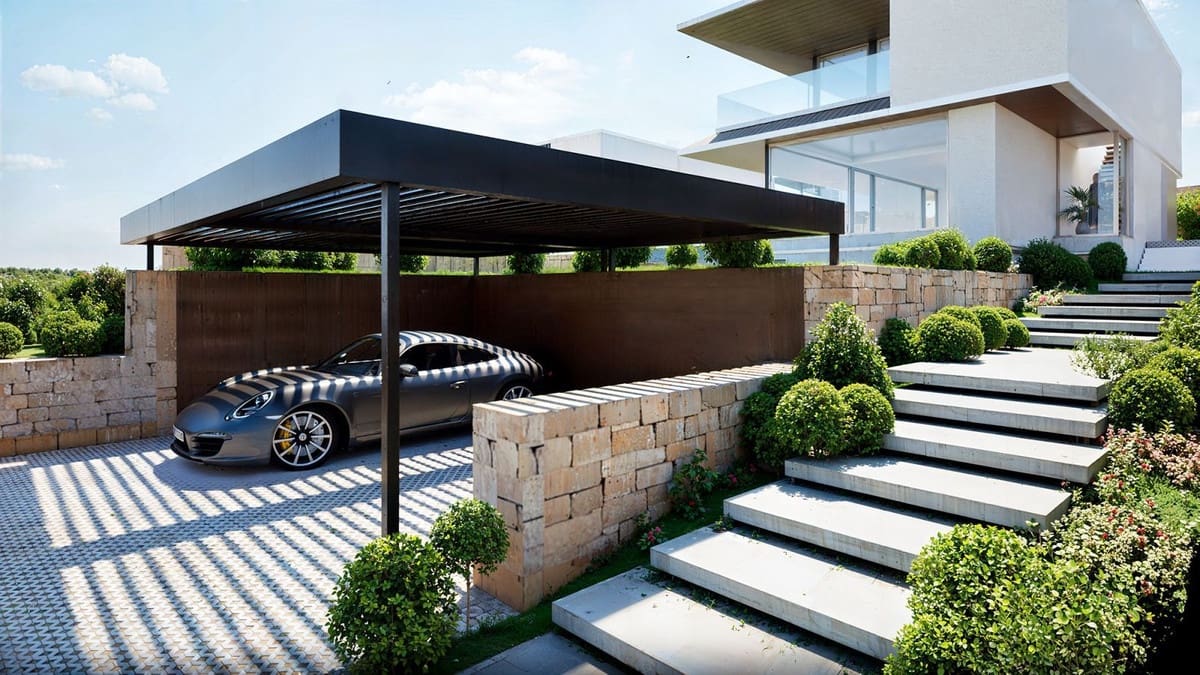 4 sypialnia Willa na sprzedaż w Estepona z basenem garażem - 1 520 000 € (Ref: 8404355)