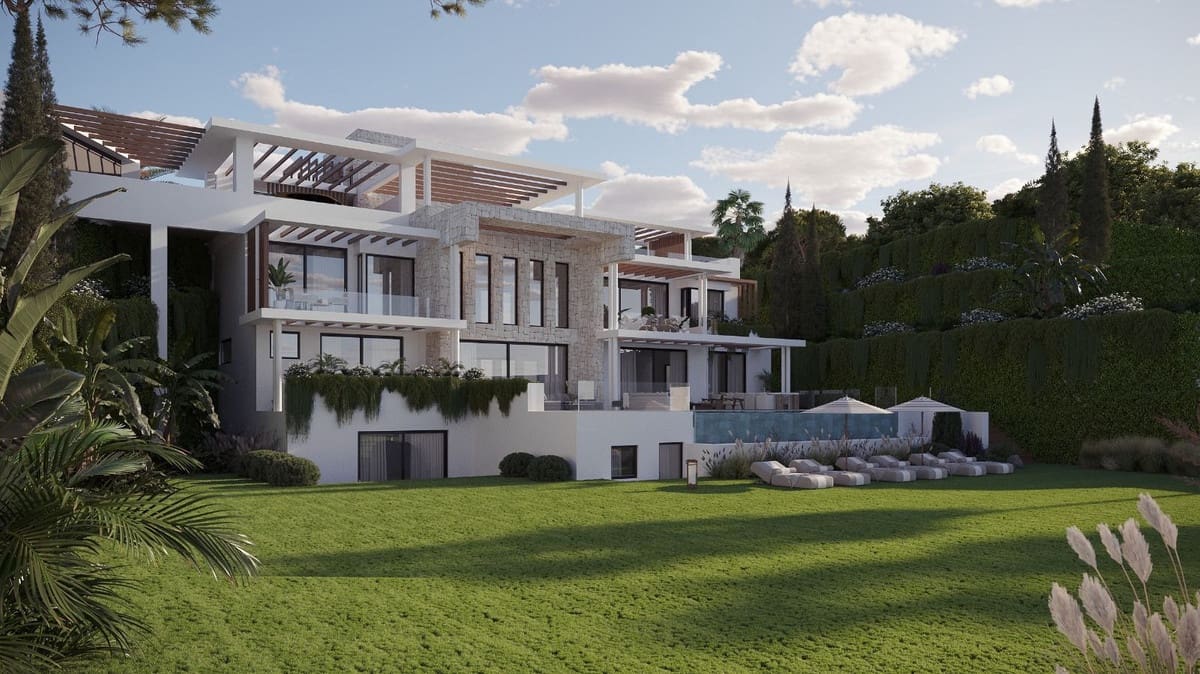 3 sypialnia Willa na sprzedaż w Estepona z basenem garażem - 2 900 000 € (Ref: 8416505)